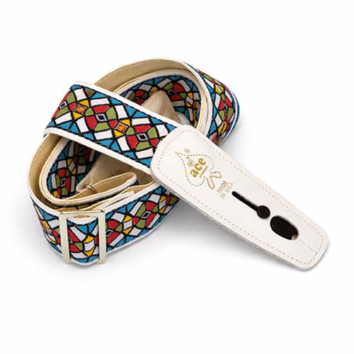 Stained Glass | Ace Vintage Reissue Pro Straps  w/ Lock-it Ends