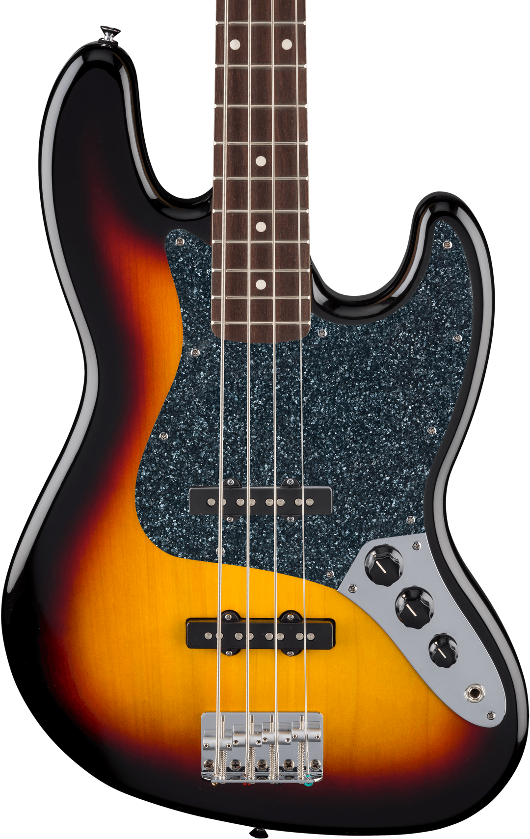 Black Sparkle | J Bass Pickguard