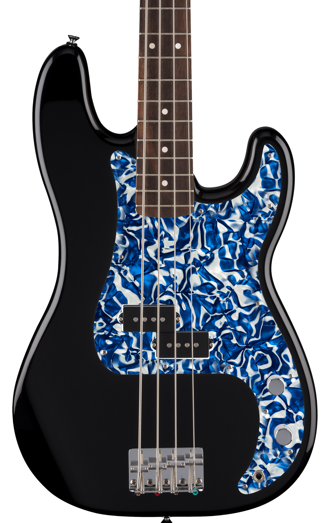 Blue Swirl Pearl | P Bass Pickguard