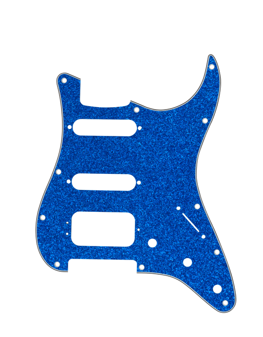 Blue Sparkle | Strat Pickguard