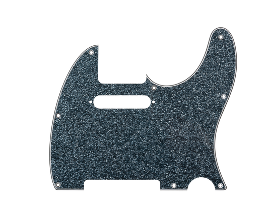 Black Sparkle | Tele Pickguard