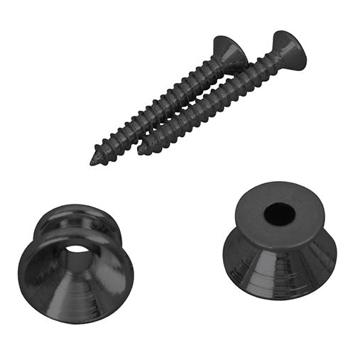 Black | Strap Buttons