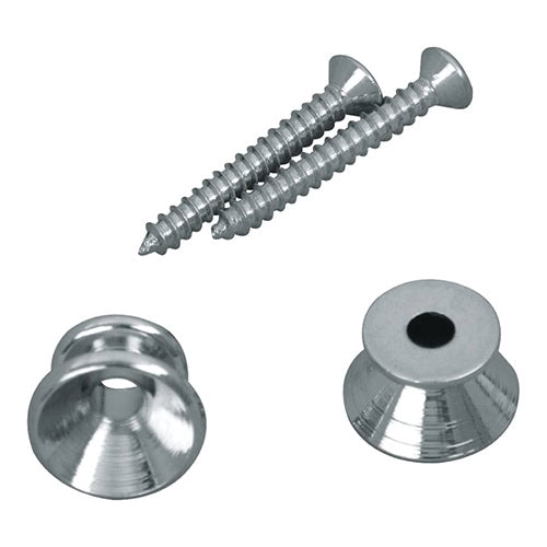 Chrome | Strap Buttons